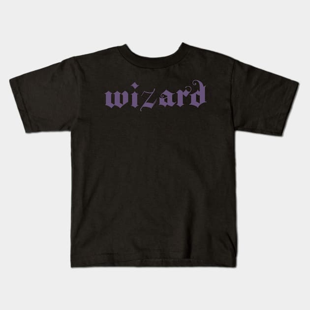 The DnD Classes: Wizard Kids T-Shirt by Bivins Brothers Creative